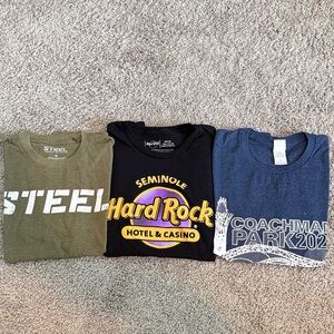 Graphic T-Shirt bundle steel and hard rock casino